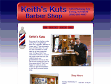 Tablet Screenshot of keithskuts.com